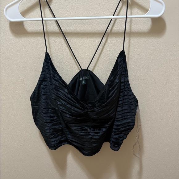 Wild Fable Black Textured Camisole - Picture 1 of 4